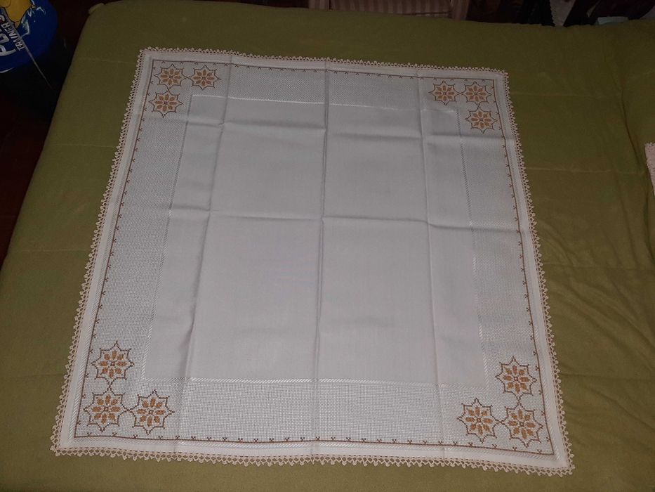 Toalha em ponto cruz