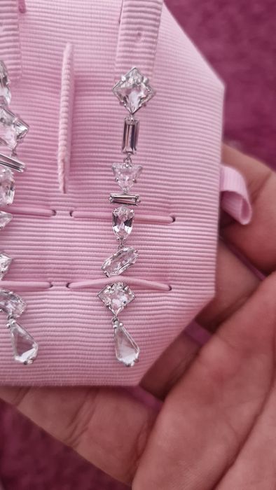 Brincos Swarovski nunca usados