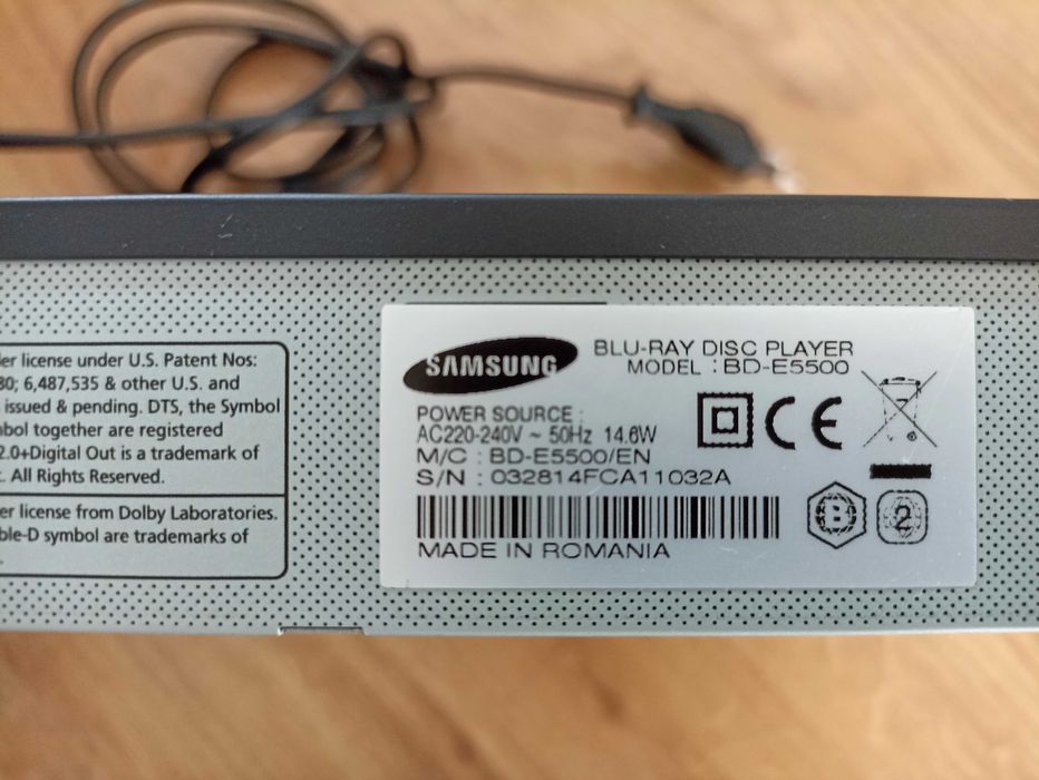 Samsung Blu-Ray BD-E5500