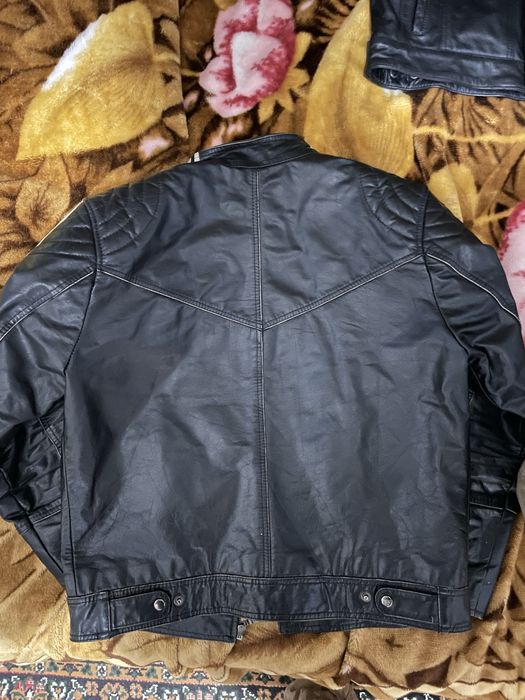 Шкіряна мотокуртка Abrams