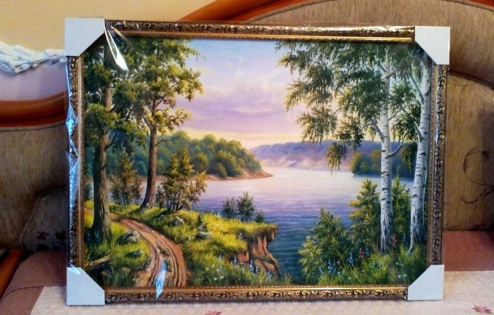 Новая! Картина Пейзаж 75х55см.