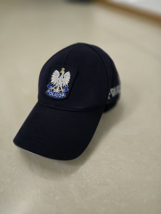 Czapka z daszkiem Policja, czapka zimowa Policja