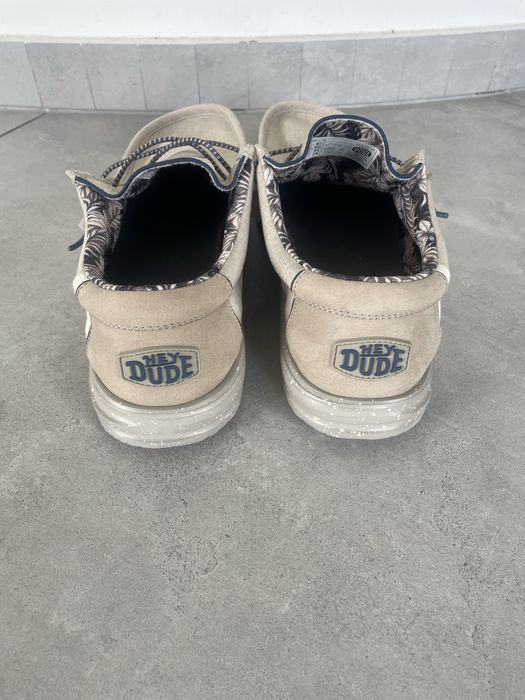 Nowe lekkie buty mokasyny Hey DUDE roz. 44 palmy