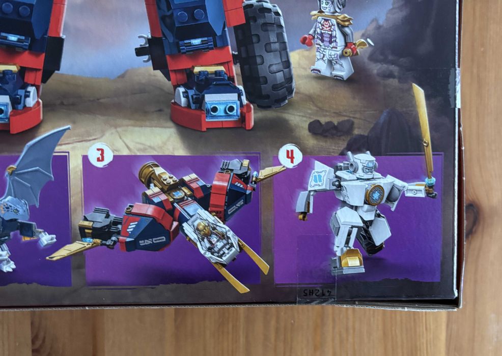 Lego – 71834 Ninjago Zane’s Ultra Combiner Mech (Novo e Selado)