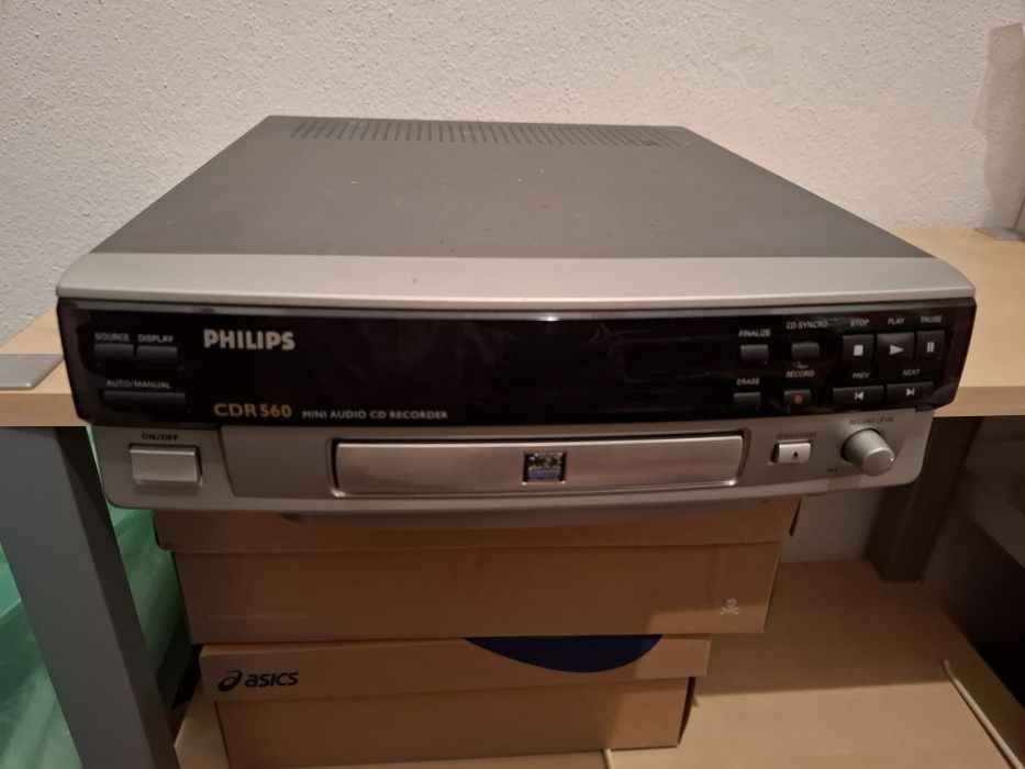 Gravador de cds Philips CDR 560