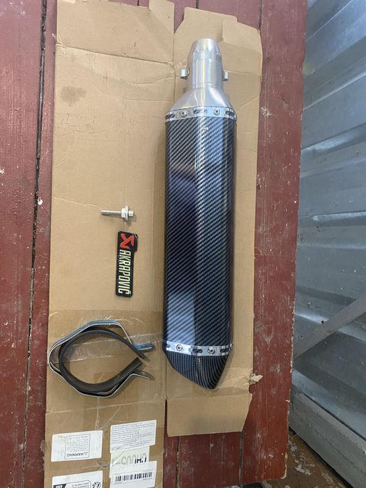 Труба АКРАПОВИЧ новий