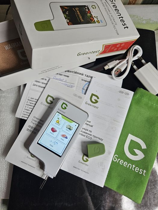 GreenTest ECO 3F Нітратомір екотестер фрукти, овочі +риба +м'ясо +вода