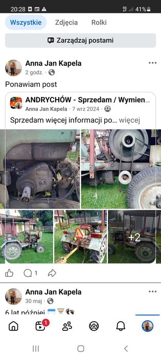 Traktorek sam 15