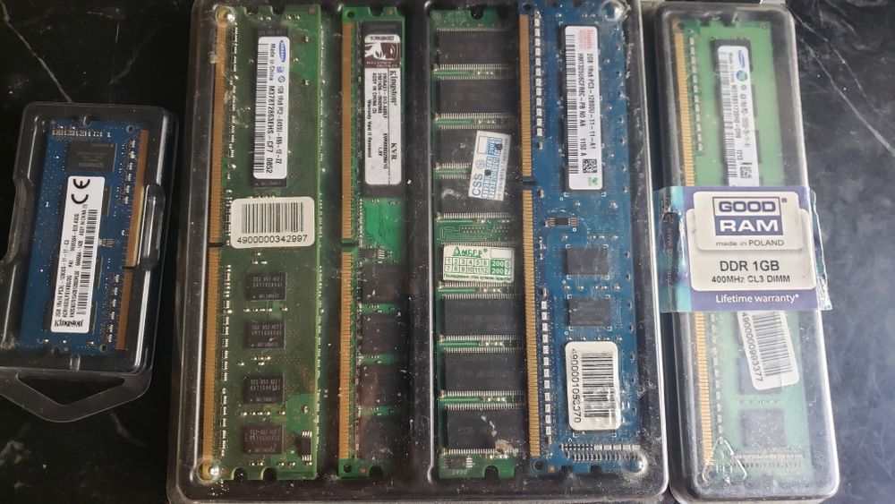 память SDRM, DDR 2, DDR3, ноутбучная 2G DDR4