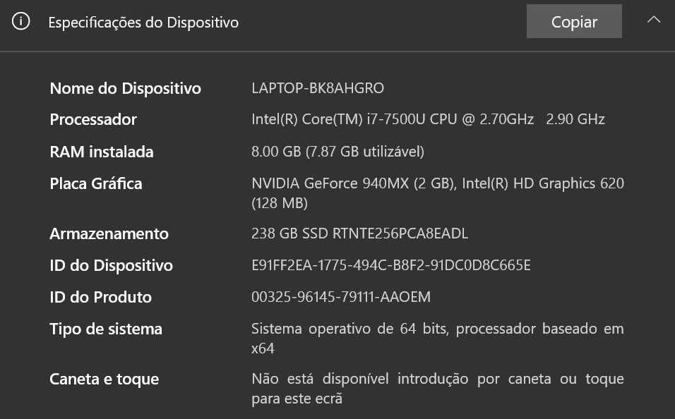 Computador Portátil Lenovo Ideapad 520S-14IKB