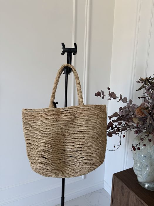Сумка з рафії massimo dutti limited edition