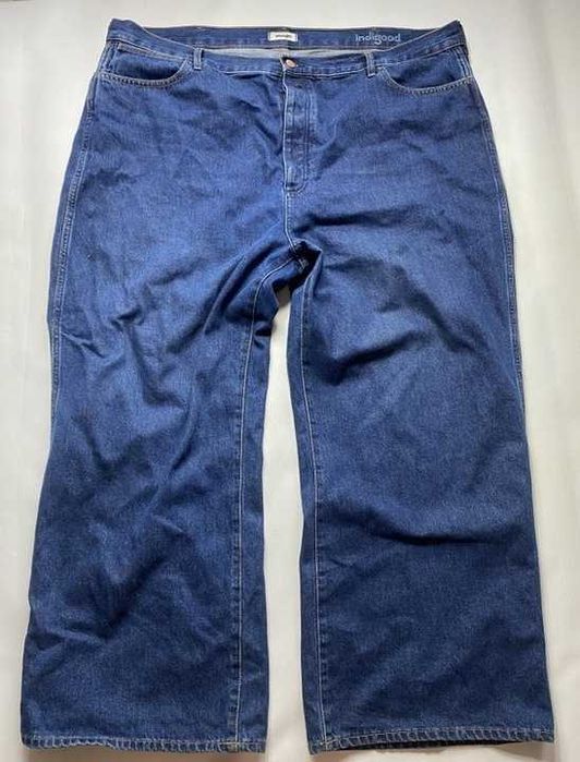 WRANGLER WorlD Wide Indigood duże granatowe Spodnie Jeansy W 48 L 34