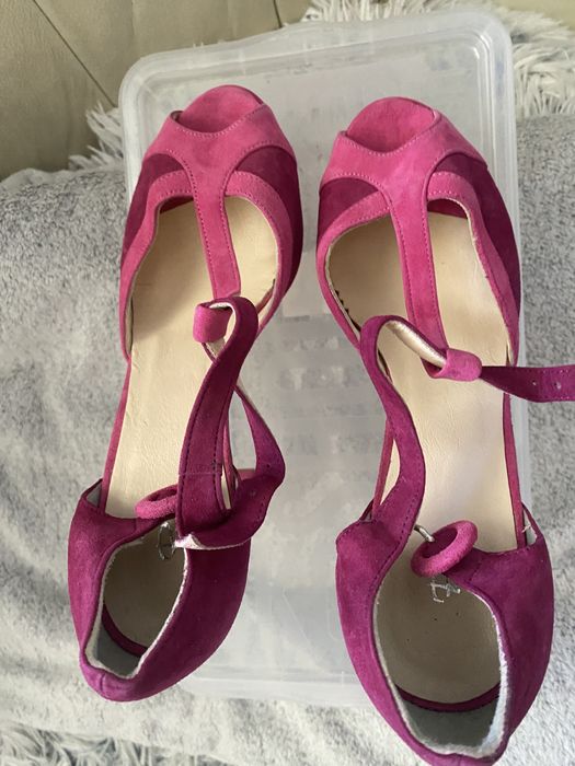 Buty sandały na platformie