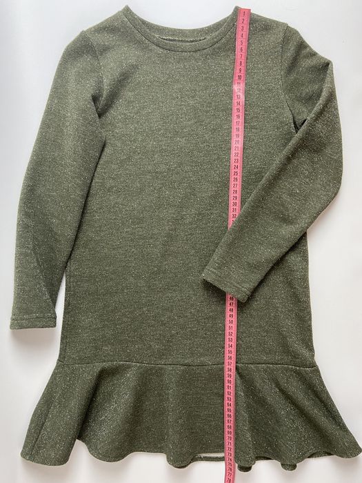 Сукня тринитка оливка 146-152р