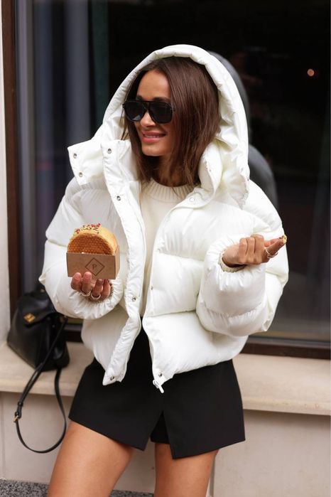 ЧОРНИЙ в наявності !!! Пуфер пуховик куртка зима шоколад