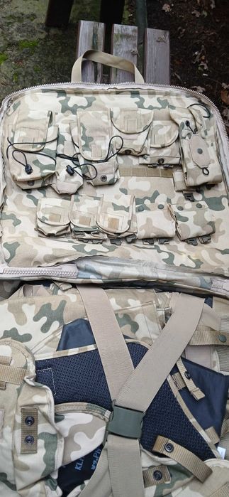Kamizelka taktyczna wojskowa KWM-01 pustynna
