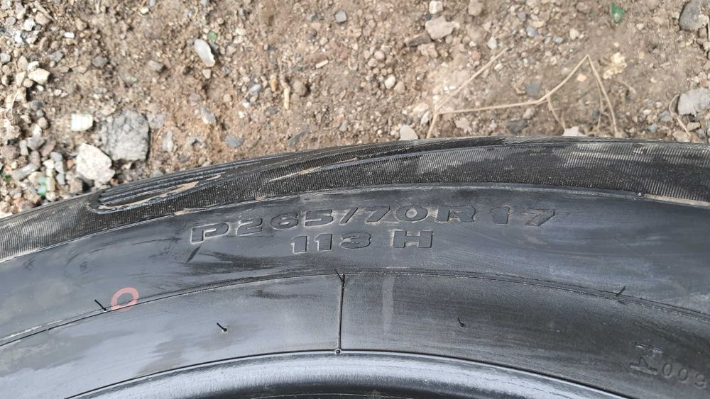 Kumho road Venture P 265 70 R17 M+S 4 штуки