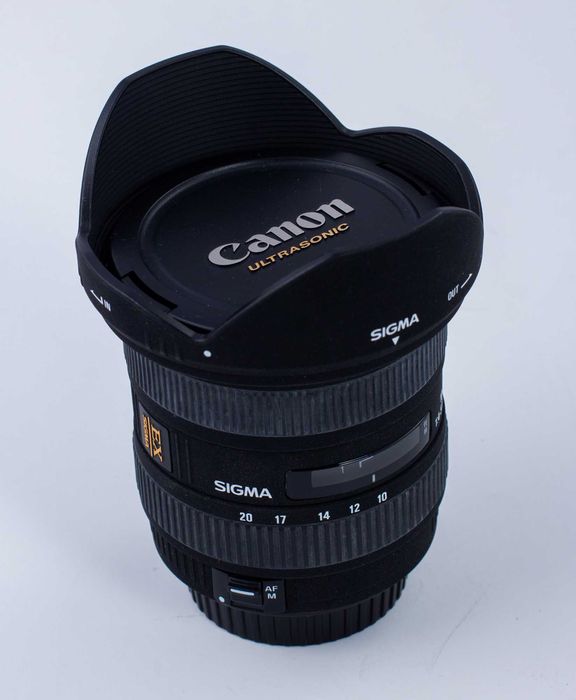 Lente 10-20mm grande angular para Canon