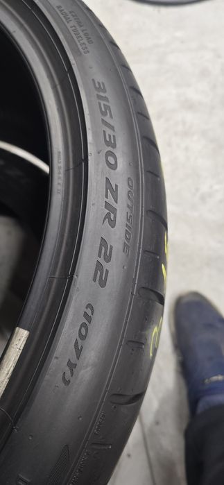 315/30/22 Pirelli Corsa super para 6mm  N0 Porsche