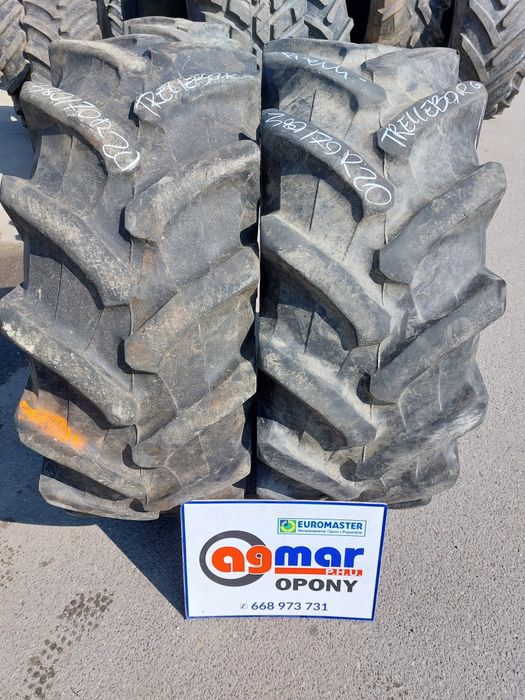 380/70R20 Pirelli Trelleborg opony rolnicze używane