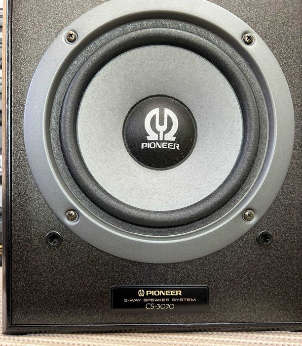 Pioneer CS-3070 excelentes 120w pesadas reflex bass como novas