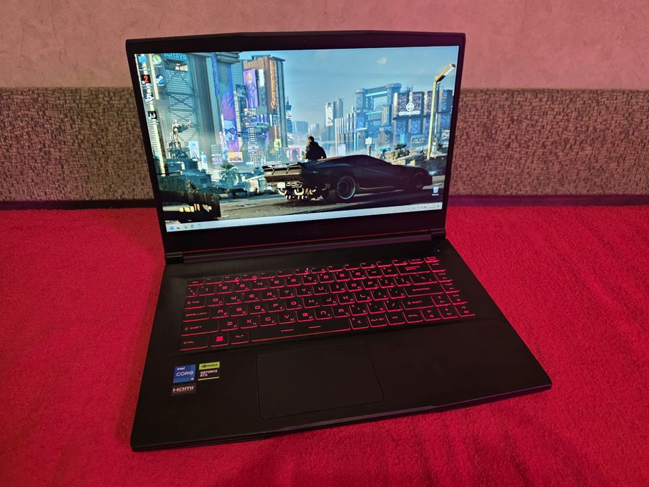RTX 4050 MSI очень мощный игровой ноутбук в идеальном состоянии