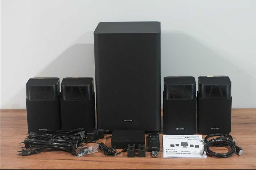 Саундбар Hisense HT Saturn 4.1.2 беспроводной кинотеатр Dolby Atmos! 720вт