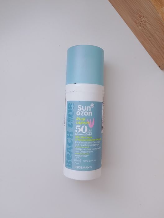 Krem do opalania Sun Ozon 50 SPF 50 ml wodoodporny Blue Lagoon