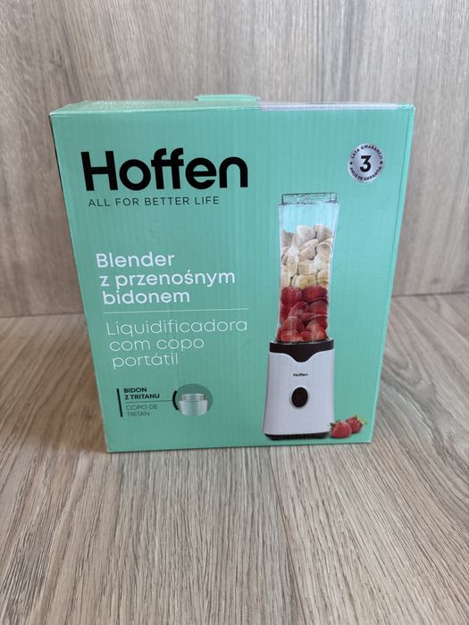 Blender Hoffen z przenosnym bidonem. Jak nowy