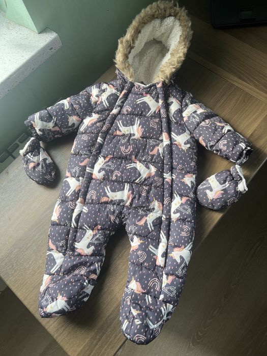 Зимовий комбінезон F&F, 0-6 міс