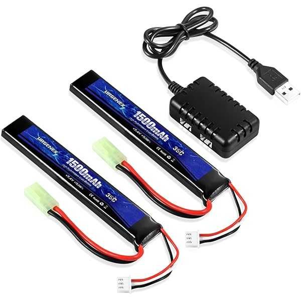 Akumulator URGENEX Airsoft 7,4 V 1500 mAh 35C