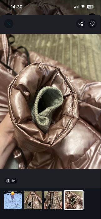 Продам зимове пальто на дівчинку в ідеалі