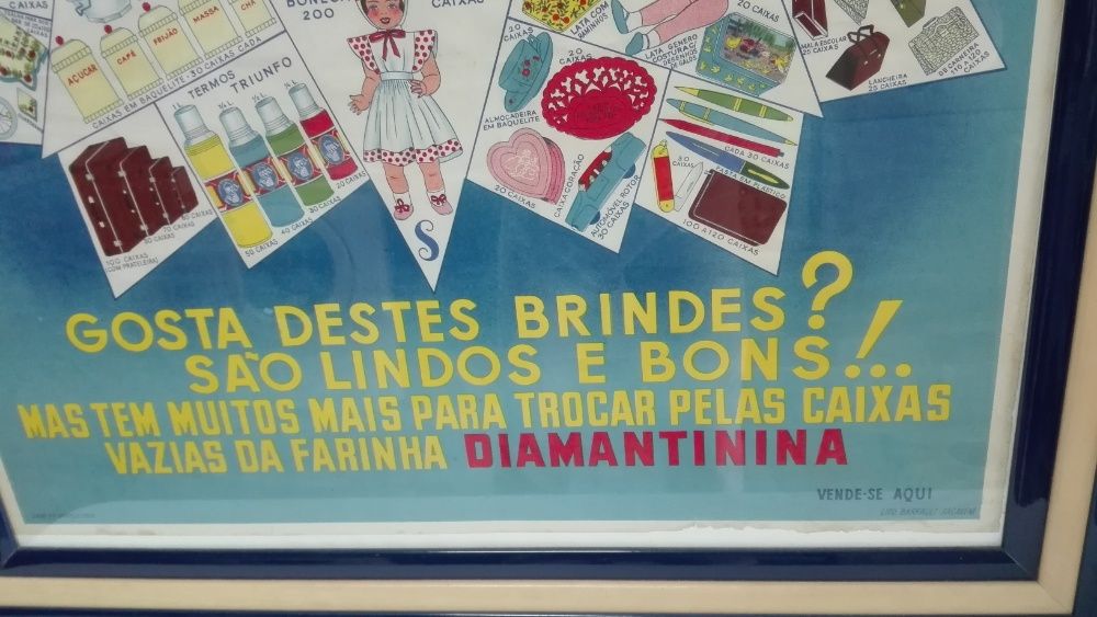 Poster antigo de 1955