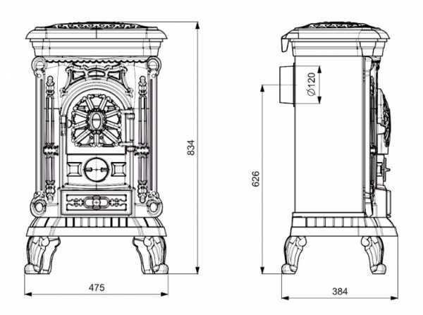 Piec wolnostojący KAWMET P9 ECO