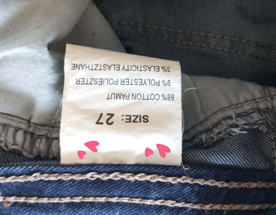 Spodnie dżinsowe / jeansowe, rozm. 27