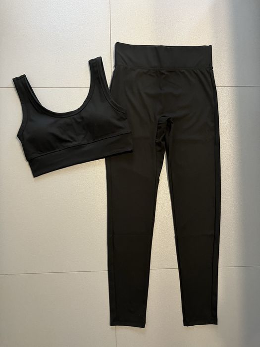 komplet sportowy czarny S/M