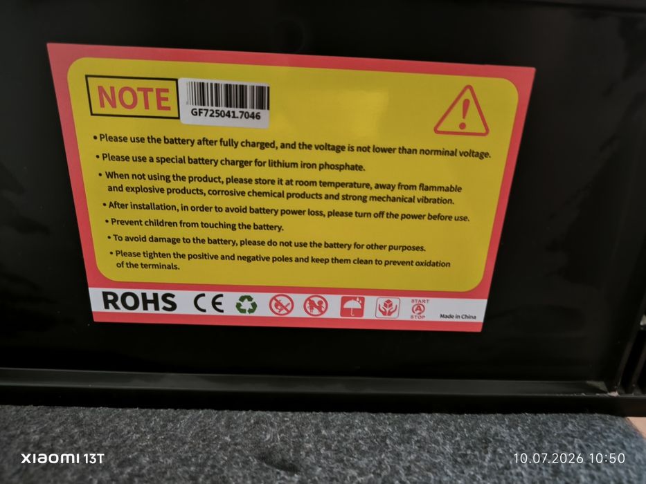 Інвертор Volt Polska 6000W + 2 LiFePO4 24V 100Ah (5,12 кВт·год)
