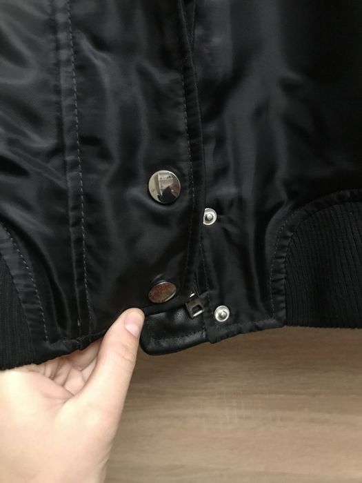 Курточка зара оверсайз черная