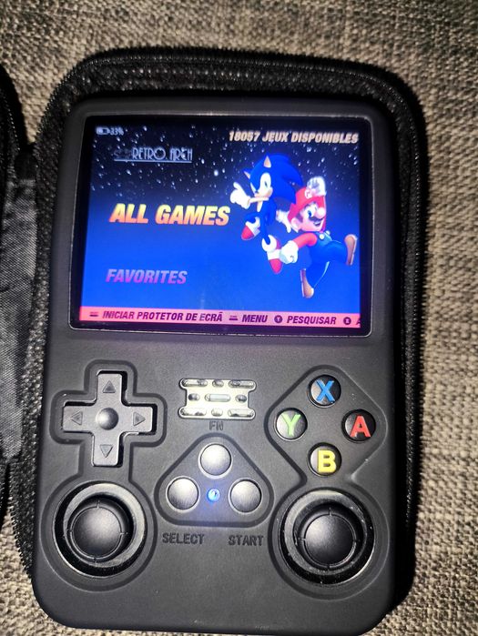 R36s consola portátil com jogos retro