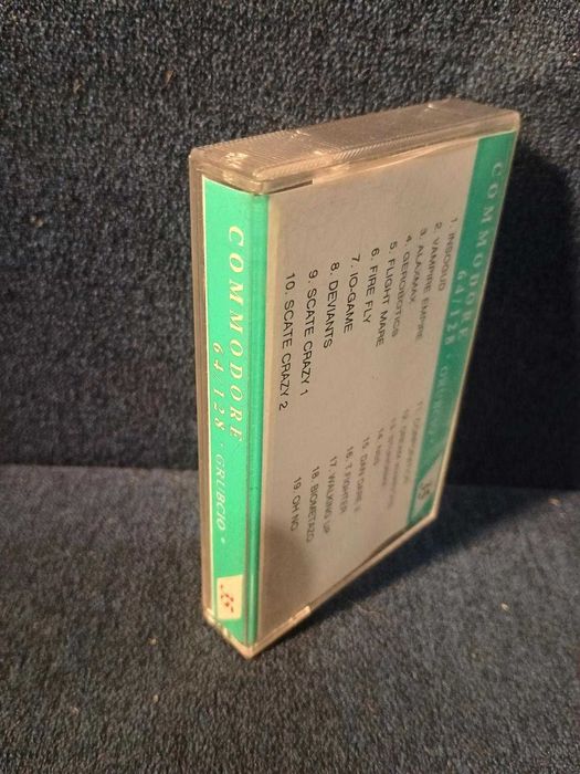 Kaseta Commodore 64 GRUBCIO 35 - składanka gier
