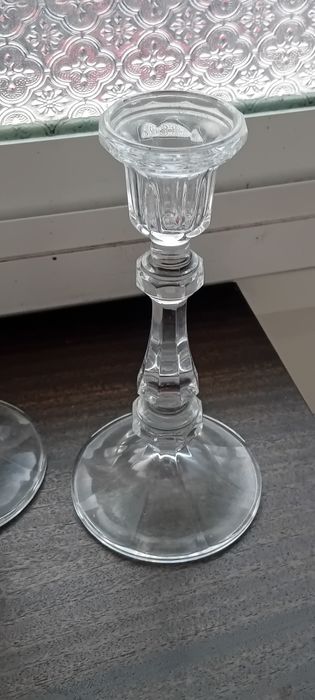 Castiçais de cristal