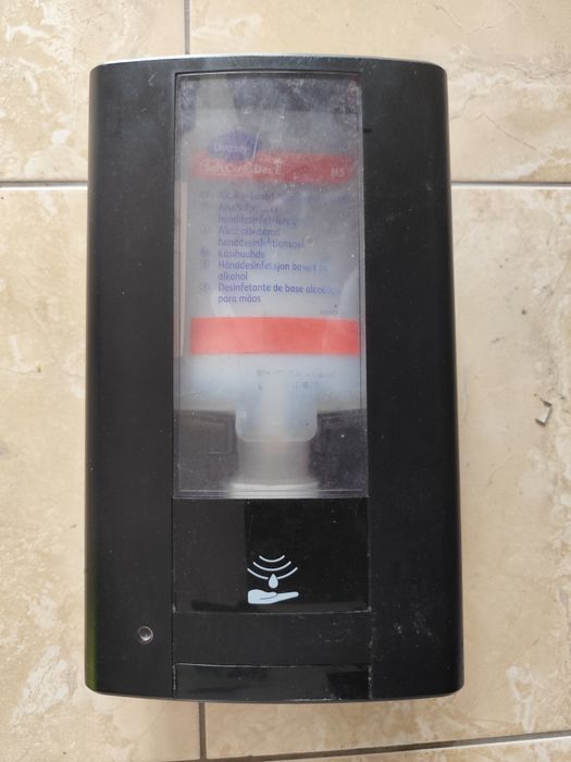 Dispensador de álcool gel com 5 garrafas