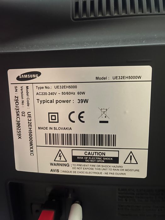 Vendo TV Samsung