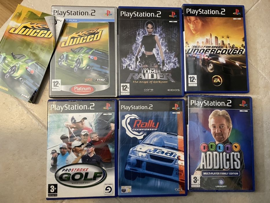 Lote de 21 Jogos PS2 - OFERTA PORTES