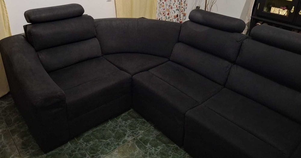 Sofá de canto 5 lugares