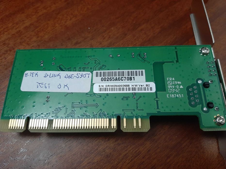 RJ45 PCI Network Cards, 100 Mbps64551522930178123