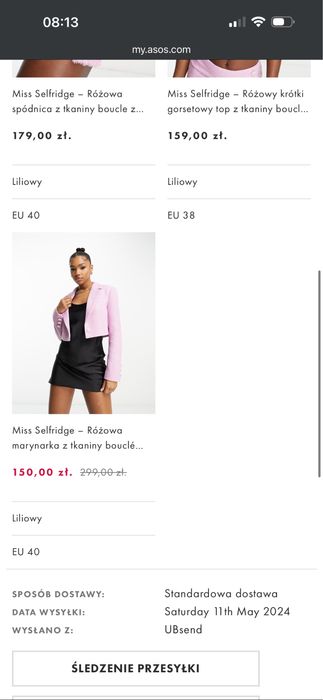 Komplet Miss Selfridge