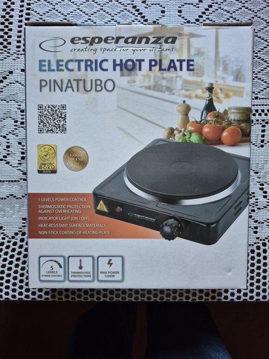 Kuchenka elektryczna Esperanza Pinatubo - nowa, nieużywana