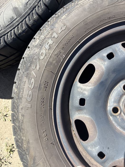 Koła 5x100 fabia ibiza roomster fox a2 165 70 r14