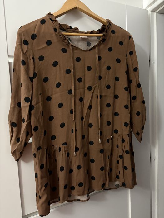 Bluzka  w grochy rozm 42